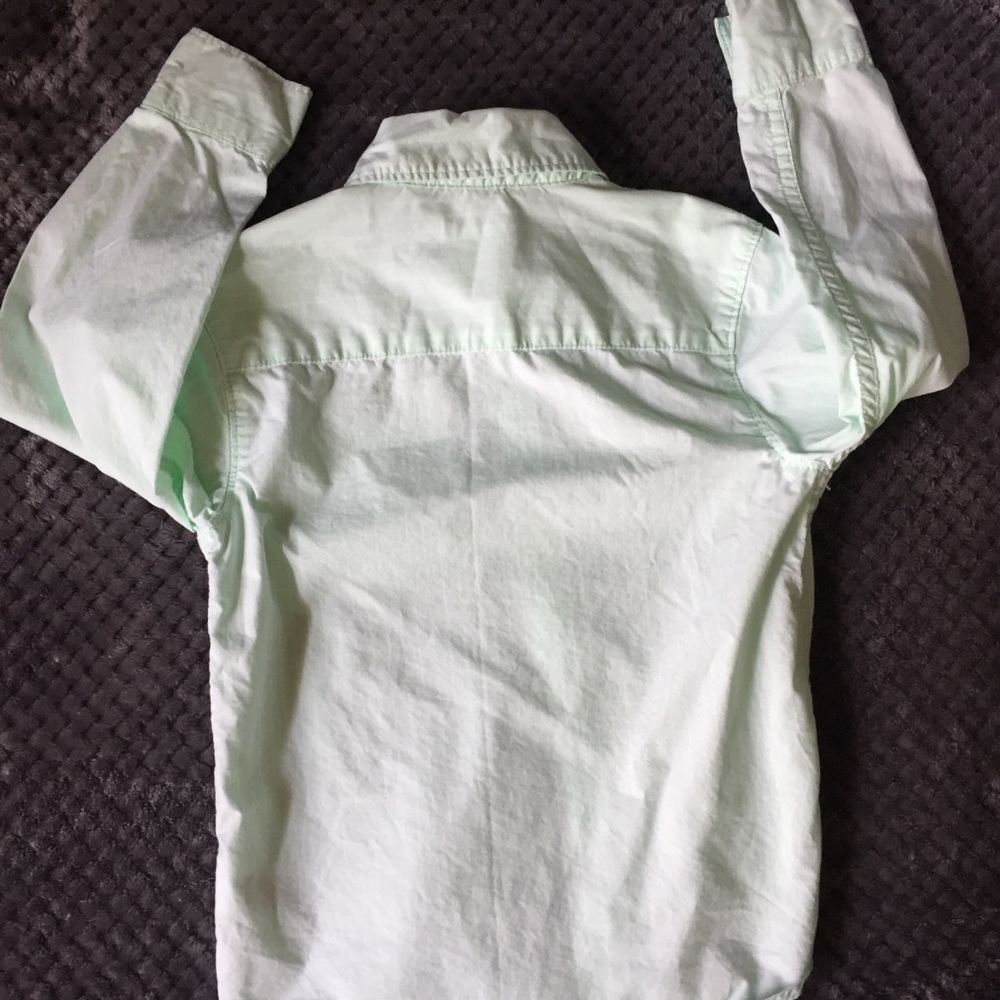 Light green button down - Picture 2 of 3